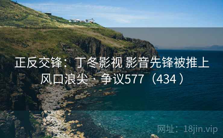 正反交锋:丁冬影视 影音先锋被推上风口浪尖 · 争议577(434 )